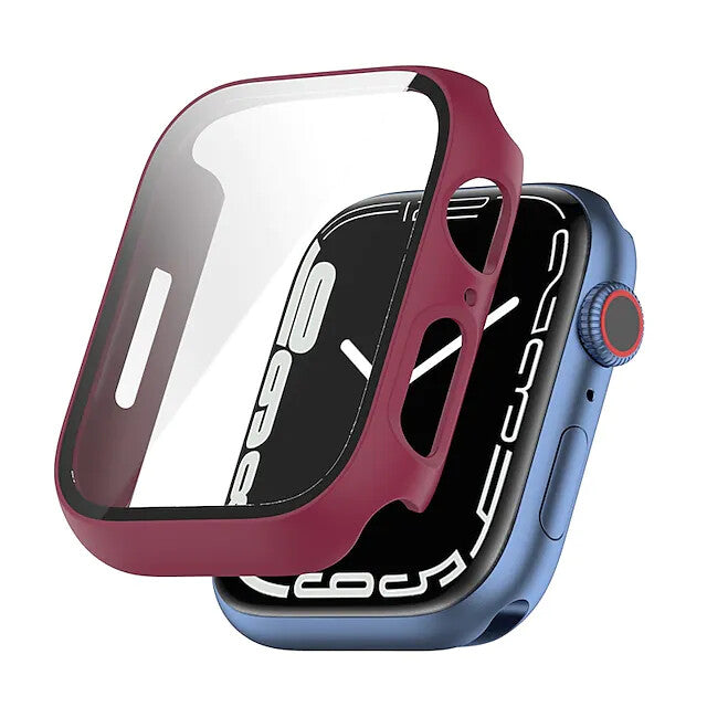 Case & Tempered Glass Screen Protector for Apple Watch Series 7 41mm 45mm 2 in 1 - product image 21