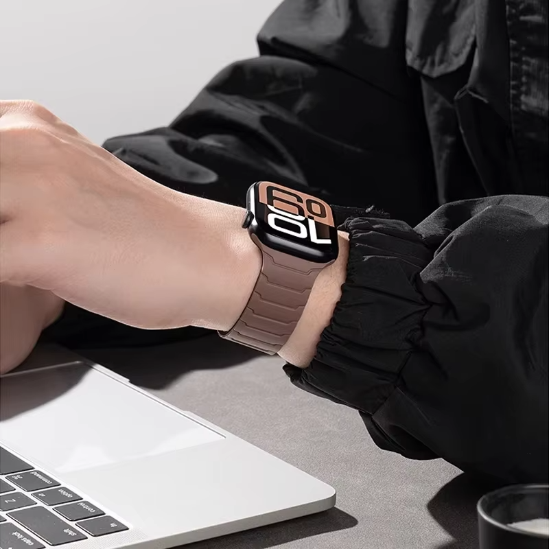 Magnetic Silicone Strap Band for Apple Watch Series 11 10 9 8 7 6 5 SE Ultra - product image 5