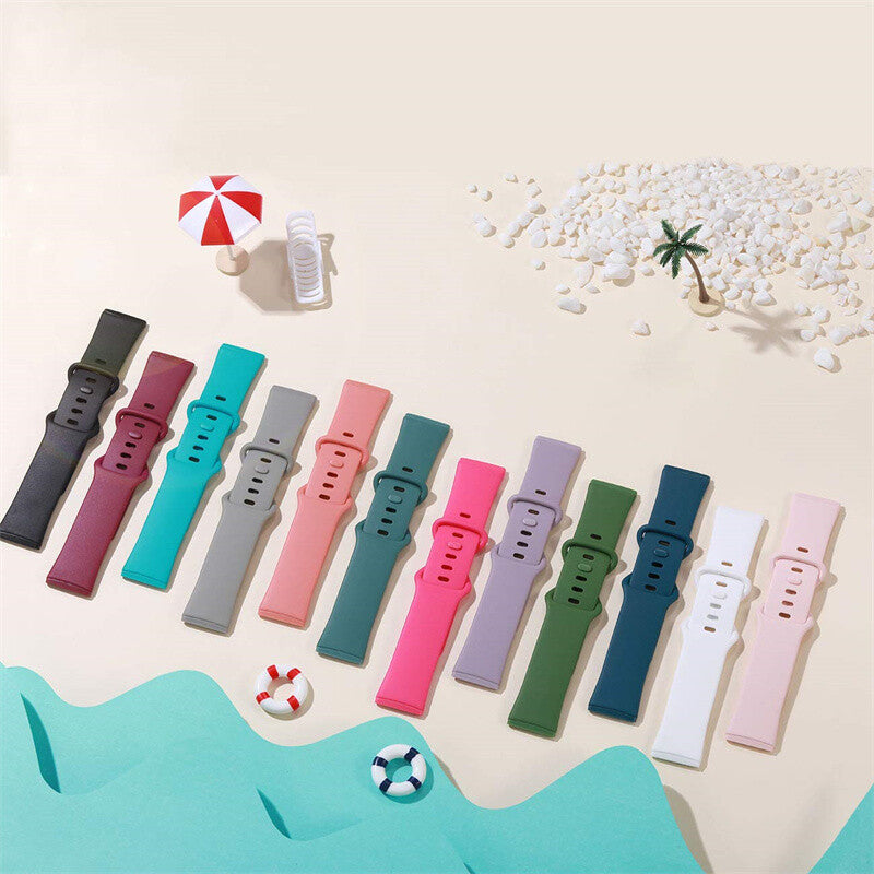 Watch Strap for Fitbit Versa 4 / 3, Sense 1 / 2 Soft Silicone Sports Wrist Band - product image 8