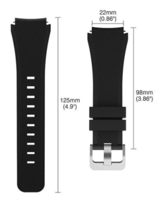 20mm 22mm Silicone Watch Strap Rugged Sports Band for Watches Luxury Quality - product image 11