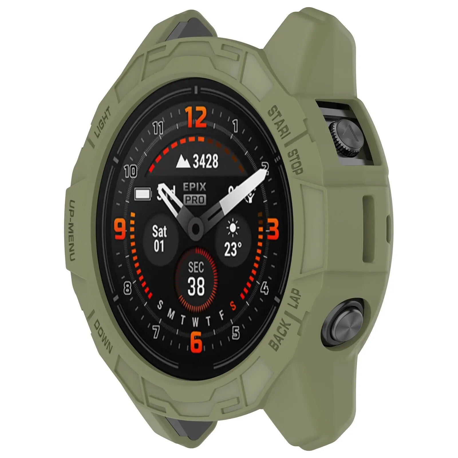 Case for Garmin Fenix 7 7S 7X Epix Pro 42 47 51 Tempered Glass Screen Protector - product image 15
