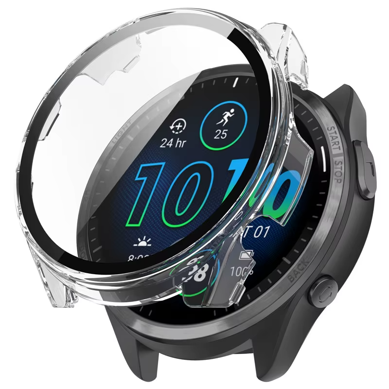 Case for Garmin Forerunner 165 255 265 955 965 970 570 + Glass Screen Protector - product image 6