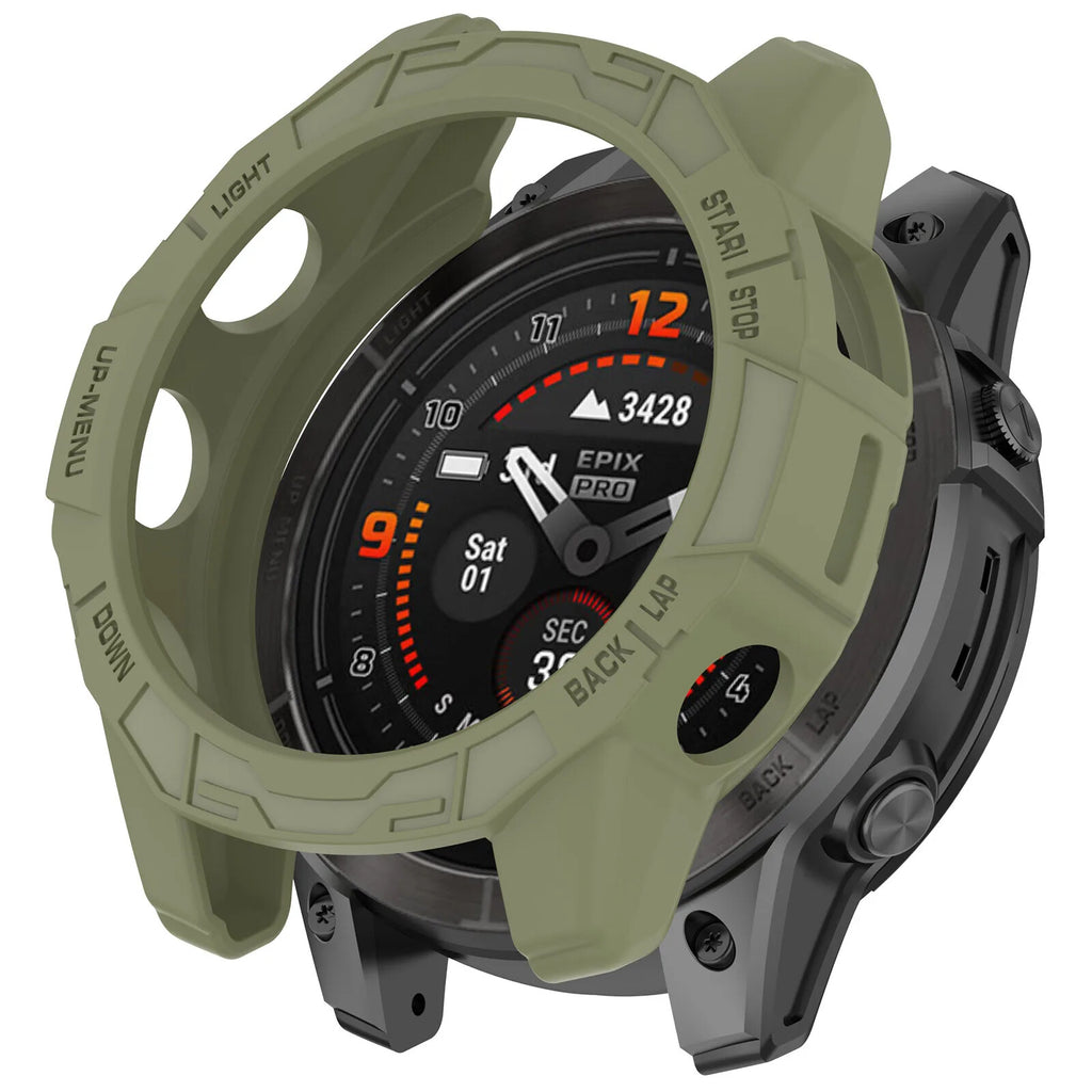 Case for Garmin Fenix 7 7S 7X Epix Pro 42 47 51 Tempered Glass Screen Protector - product image 14