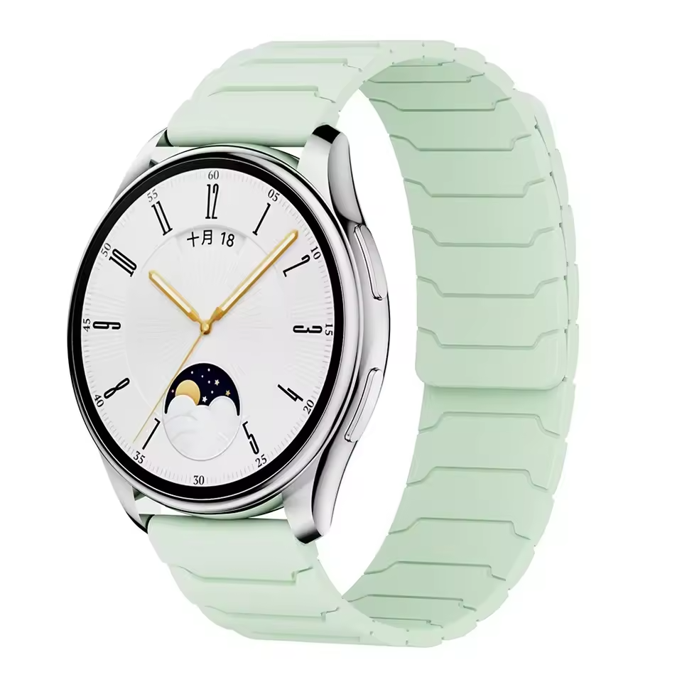 20mm 22mm Magnetic Silicone Watch Strap Quick Release Band for Huawei Smartwatch - product image 13