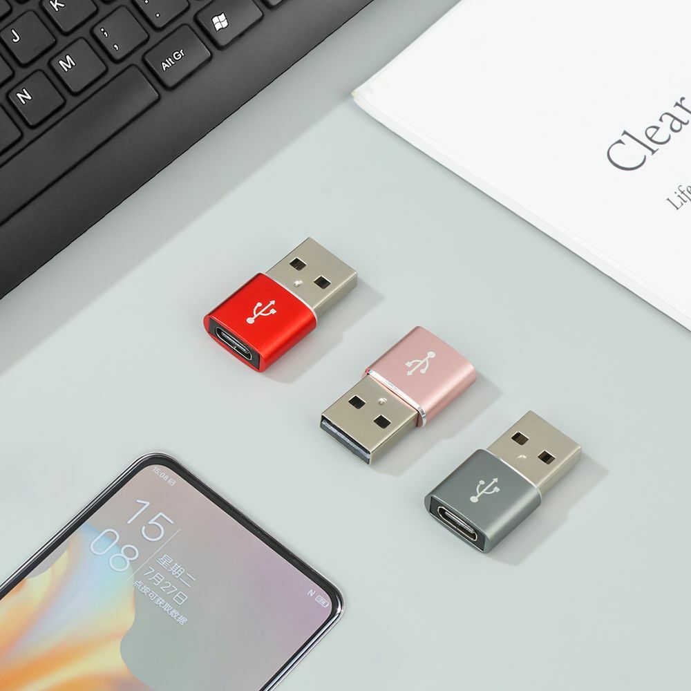 USB-C Female to USB 3.0 A Male Adapter Converter USB Type C android Phone tablet - product image 4