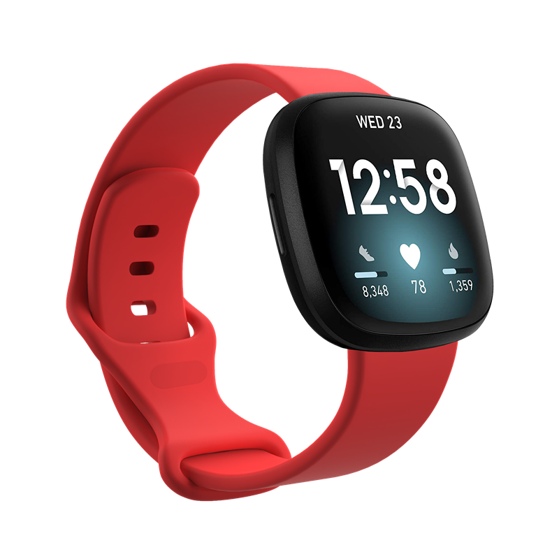 Watch Strap for Fitbit Versa 4 / 3, Sense 1 / 2 Soft Silicone Sports Wrist Band - product image 10