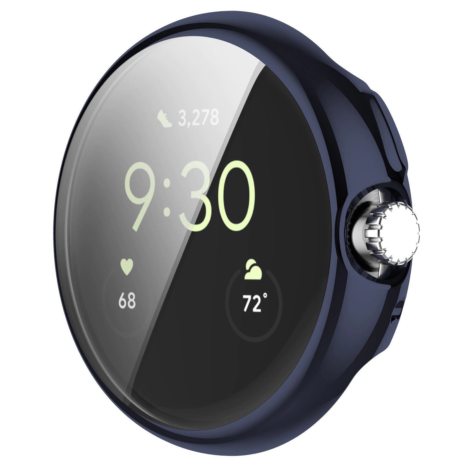 Google Pixel Watch 1 / 2 / 3 Case TPU Cover Screen Protector Bumper 360° Protection - product image 5