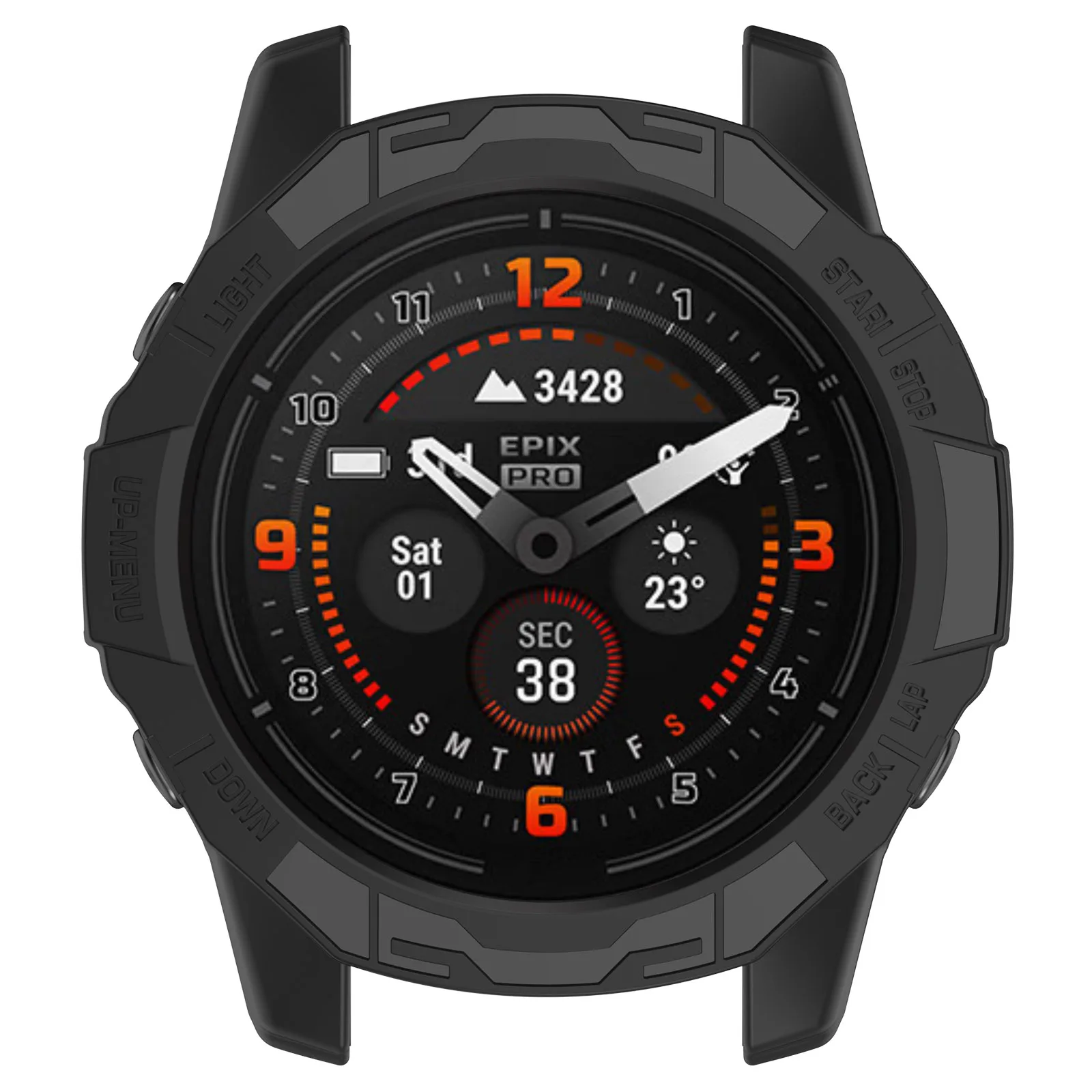Case for Garmin Fenix 7 7S 7X Epix Pro 42 47 51 Tempered Glass Screen Protector - product image 11