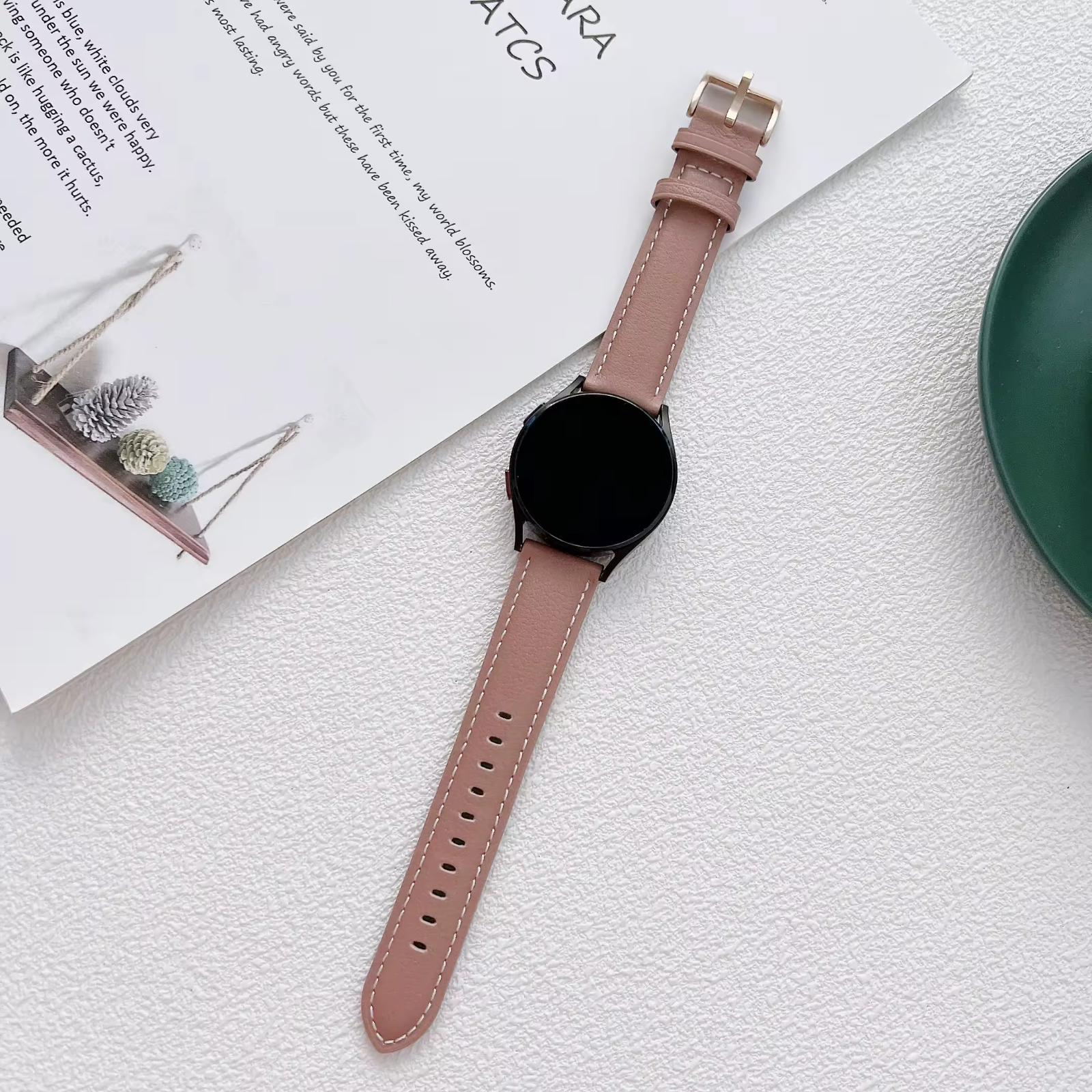 Genuine Leather Watch Strap Band 22mm Quick Release for Bushnell Golf Watches - product image 19