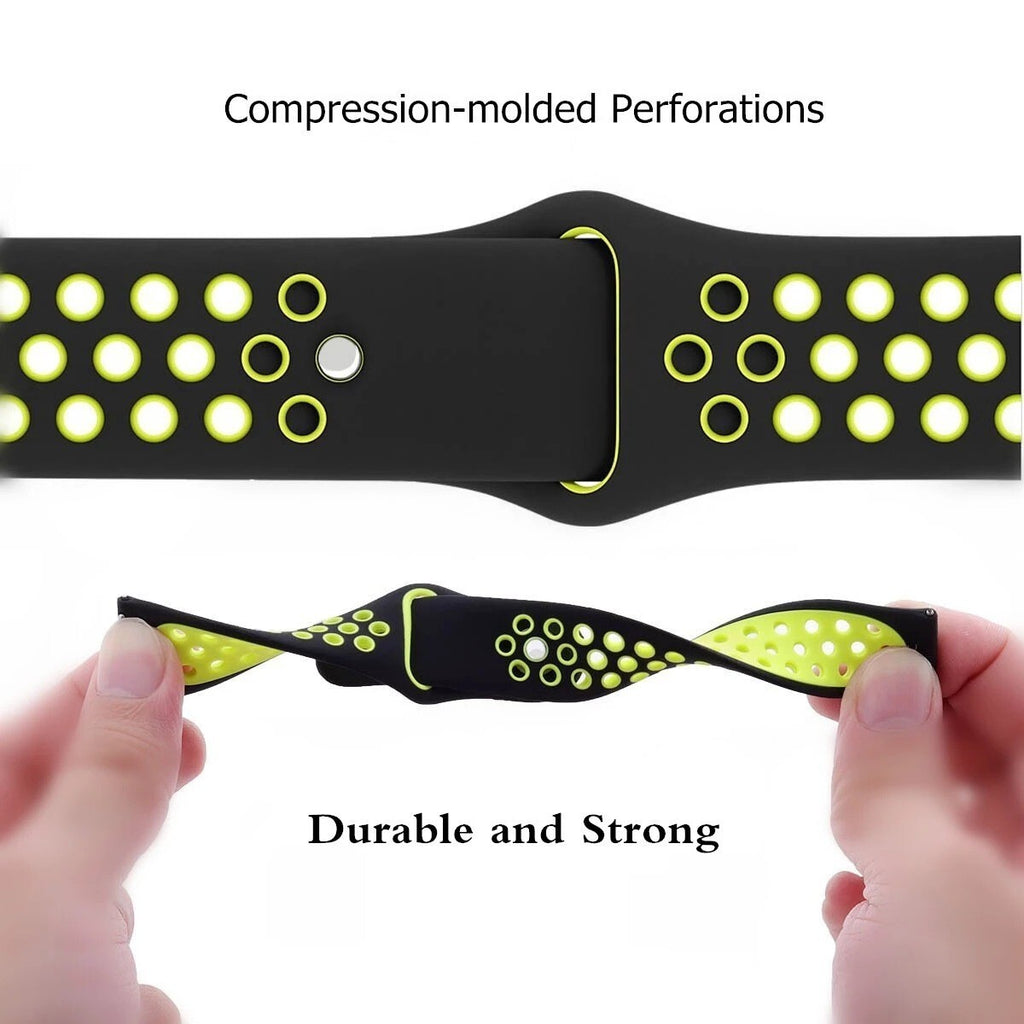 Silicone Strap for Samsung Galaxy Watch 3-8 | 20mm / 22mm Sport | Soft & Breathable - product image 5