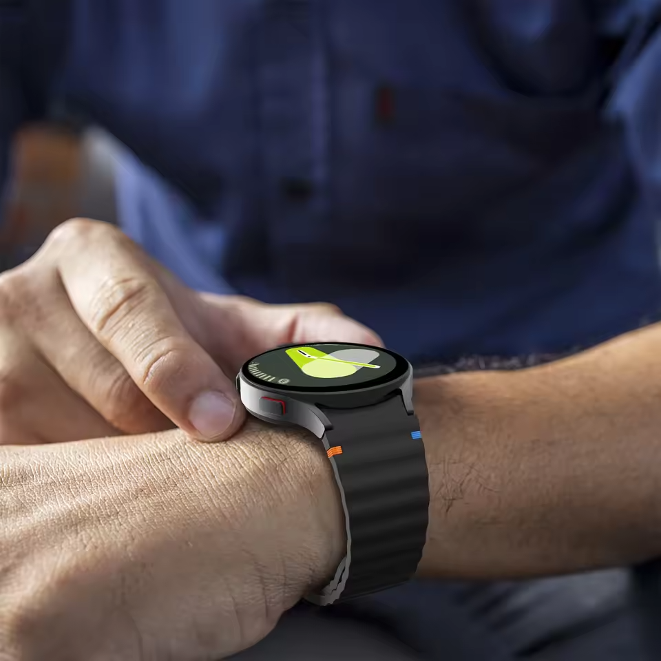 Strap for Samsung Galaxy Watch 7 6 5 4 40mm 44mm Pro Classic Silicone Band 20mm - product image 5