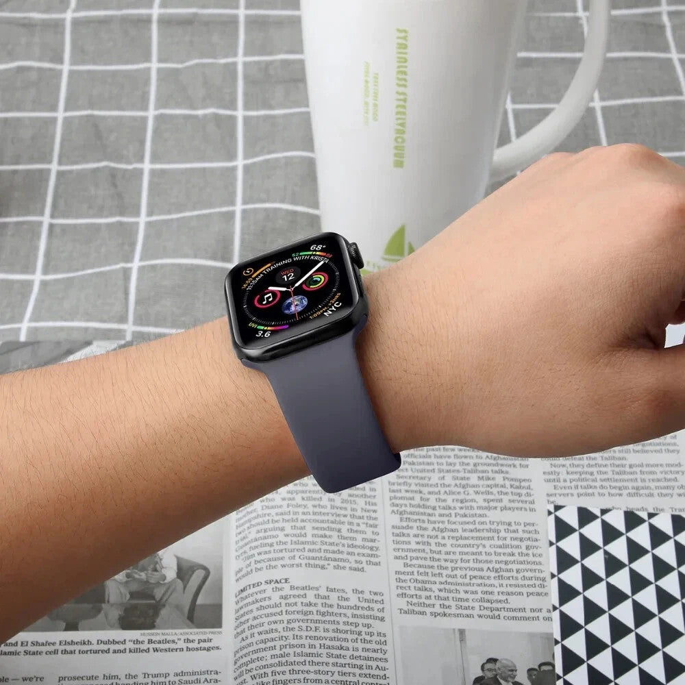 for Apple Watch Silicone Strap Band Series 11 10 9 8 7 6 5 4 SE 38 40 42 44 45mm - product image 6