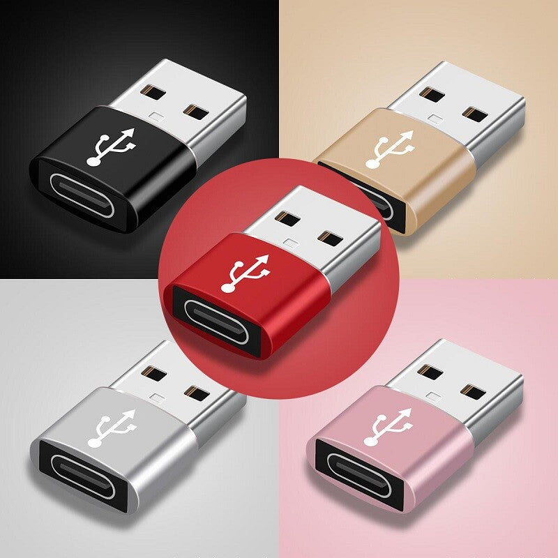 USB-C Female to USB 3.0 A Male Adapter Converter USB Type C android Phone tablet - product image 1