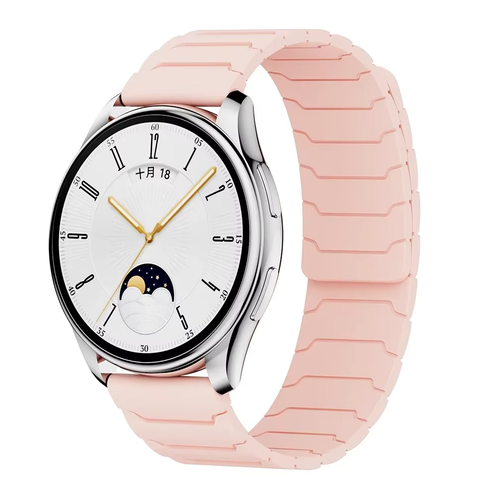20mm 22mm Magnetic Silicone Watch Strap Quick Release Band for Huawei Smartwatch - product image 22