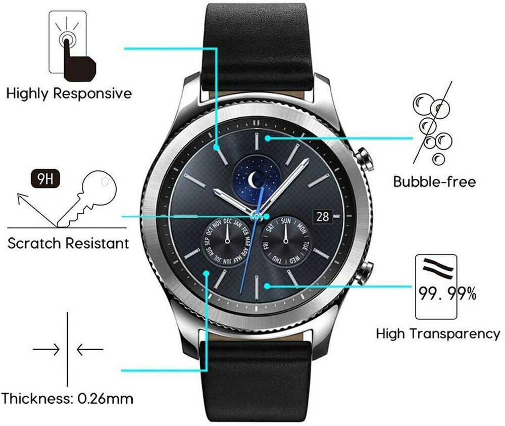 Case for Samsung Galaxy Watch 42mm 46mm Gear S3 Frontier FREE TEMPERED GLASS TPU - product image 10