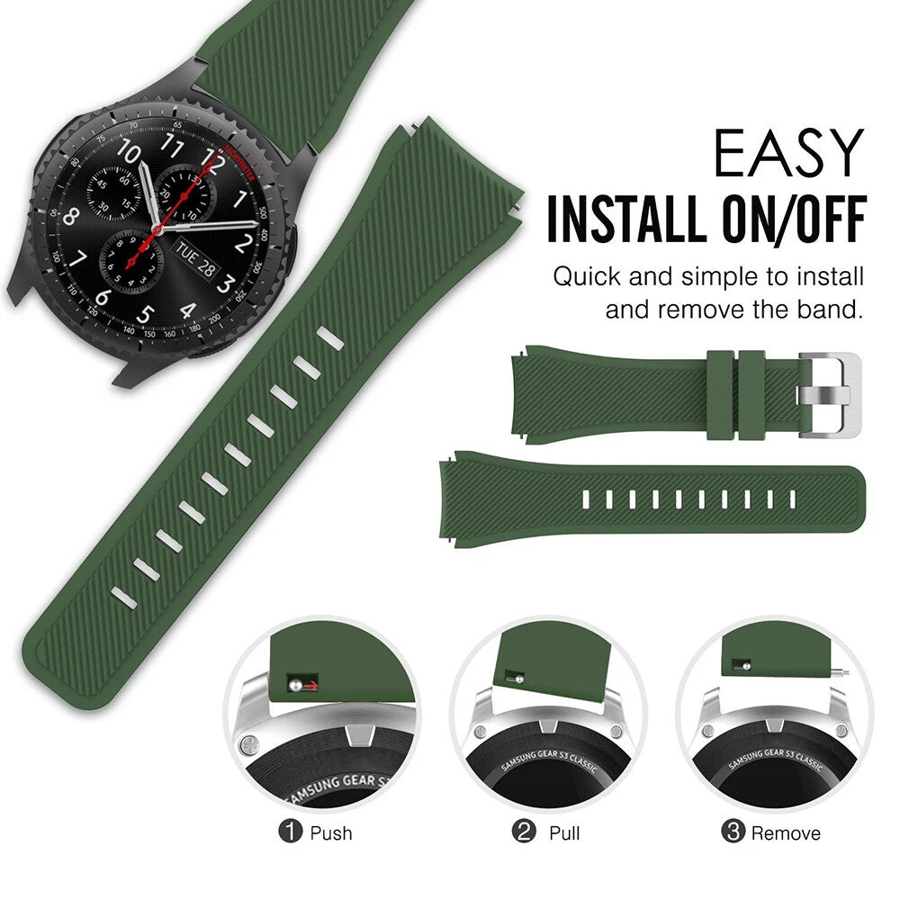 22mm Watch Strap for Garmin Forerunner 965 955 265 Vivoactive 5 Venu 3 Quick Rel - product image 3