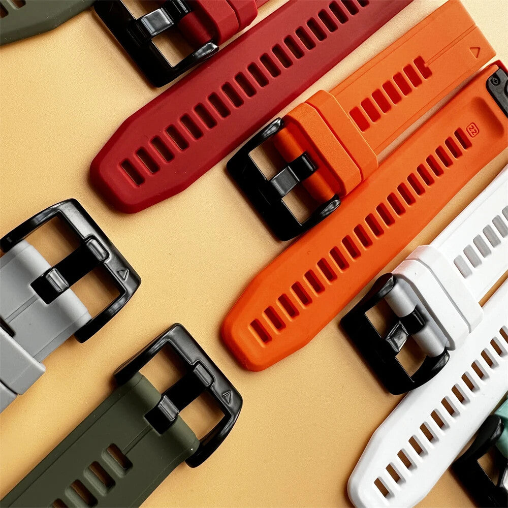 Silicone Watch Strap for Garmin Fenix 8 7 6 × / Pro Epix Gen2 QuickFit 20 / 22 / 26mm - product image 3