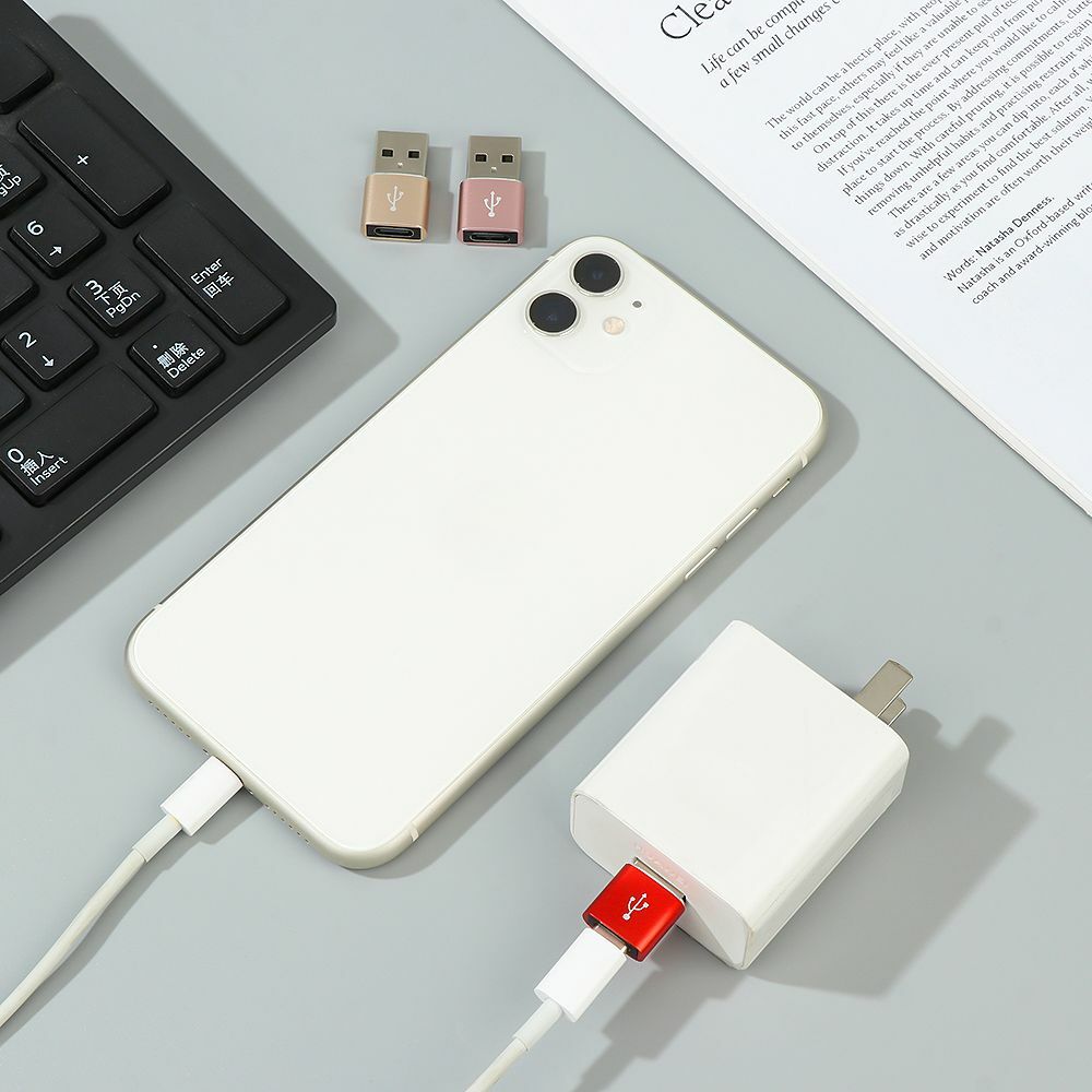 USB-C Female to USB 3.0 A Male Adapter Converter USB Type C android Phone tablet - product image 3