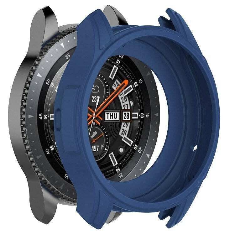 Silicone Case + Tempered Glass for Samsung Galaxy Watch 46mm Gear S3 Frontier - product image 5