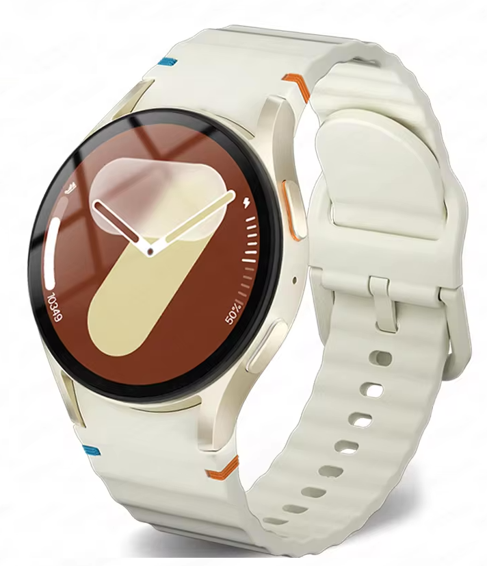 Strap for Samsung Galaxy Watch 7 6 5 4 40mm 44mm Pro Classic Silicone Band 20mm - product image 11
