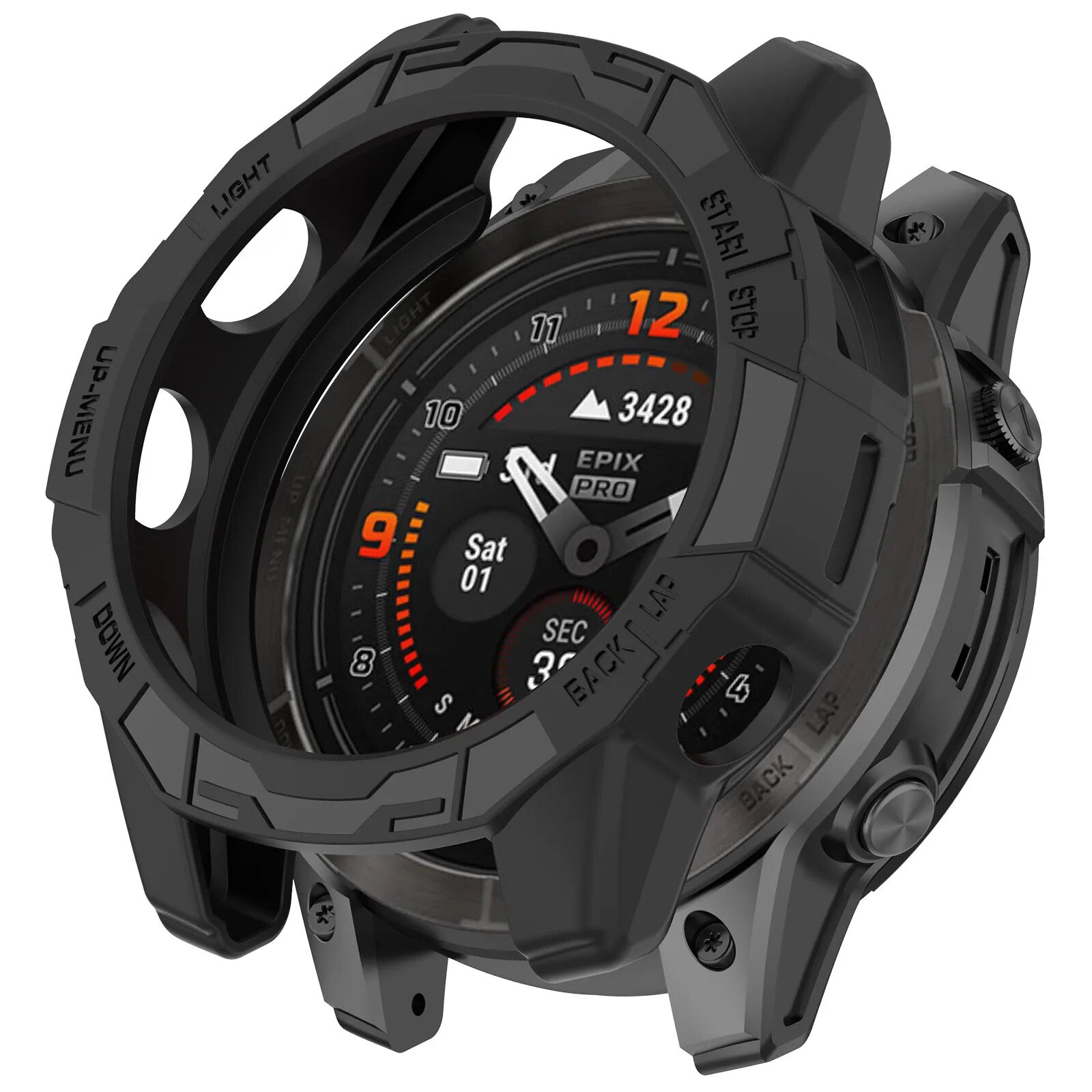 Case for Garmin Fenix 7 7S 7X Epix Pro 42 47 51 Tempered Glass Screen Protector - product image 18