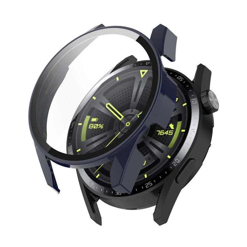 Huawei GT3 Case + Tempered Glass Superior Smartwatch Screen Protector 42mm 44mm - product image 15