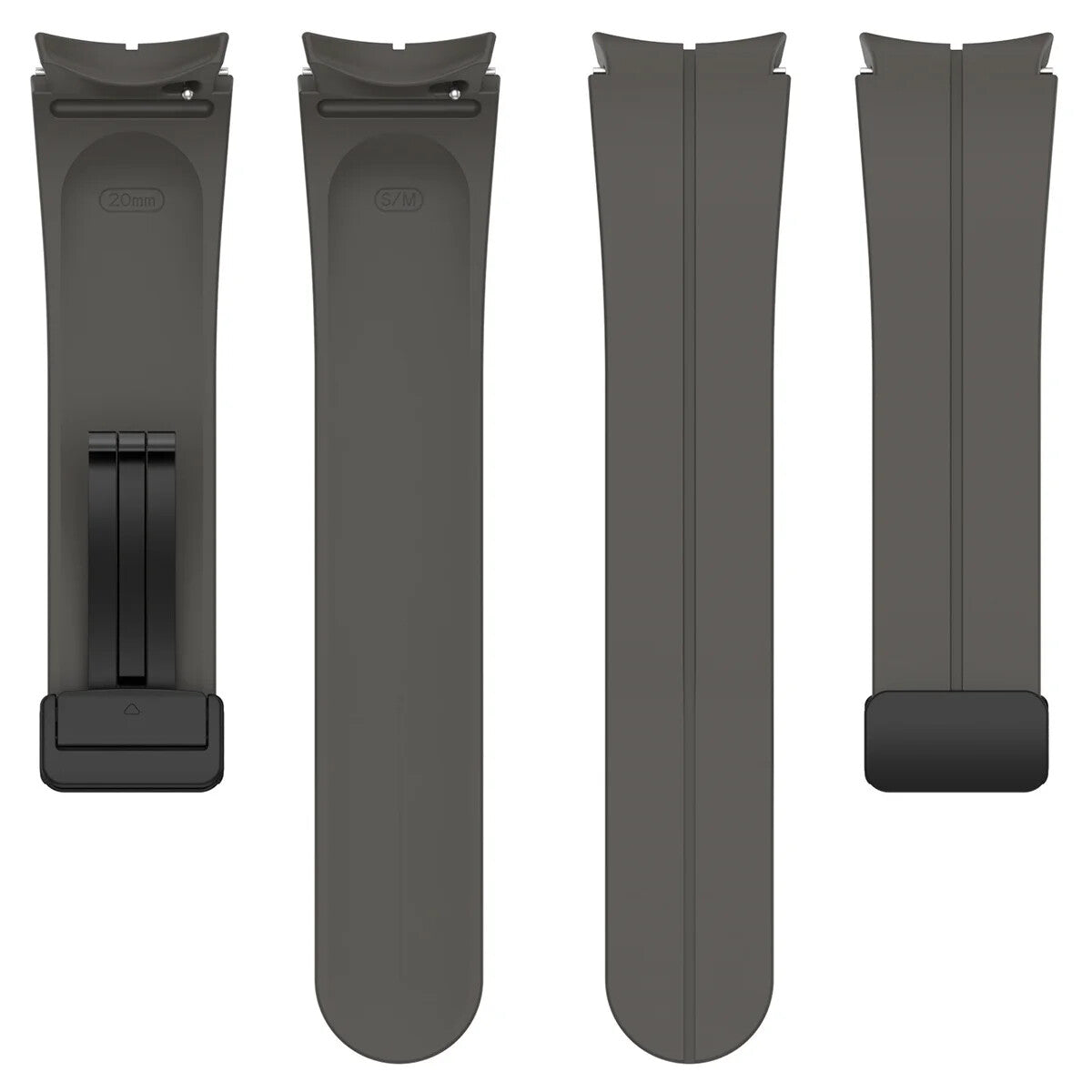Silicone Strap for Samsung Galaxy Watch 7 6 5 4 40 / 44mm Magnetic D-Buckle Clasp - product image 19
