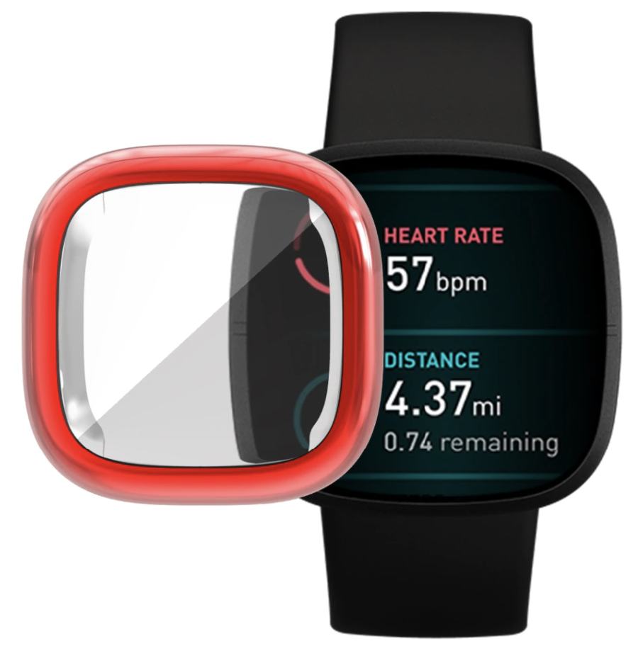 for Fitbit Versa 3 / Sense Screen Protector TPU Case Watch Full Cover 360 Shell - product image 3