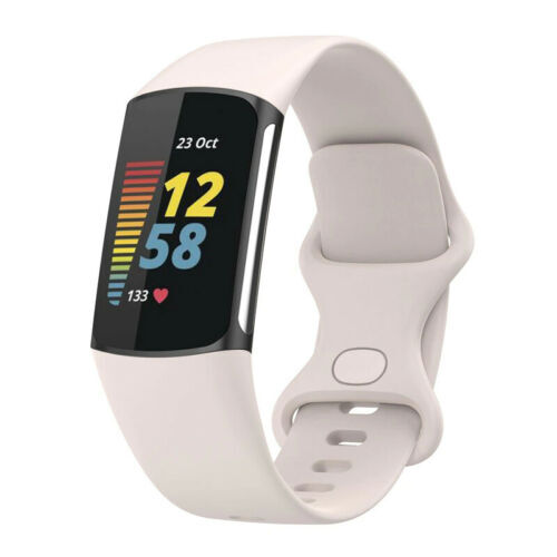 Strap for Fitbit Charge 6 / Charge 5 Watch Soft Silicone Sports Band Luxury Soft - product image 8