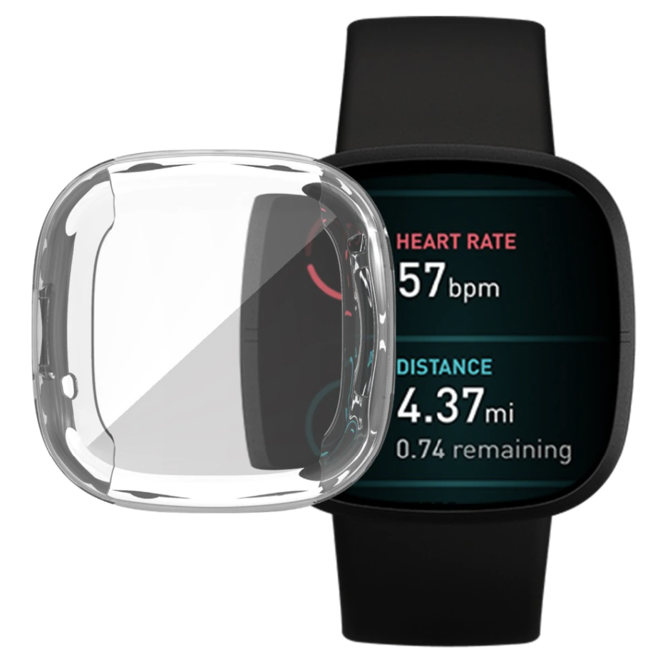 for Fitbit Versa 3 / Sense Screen Protector TPU Case Watch Full Cover 360 Shell - product image 13