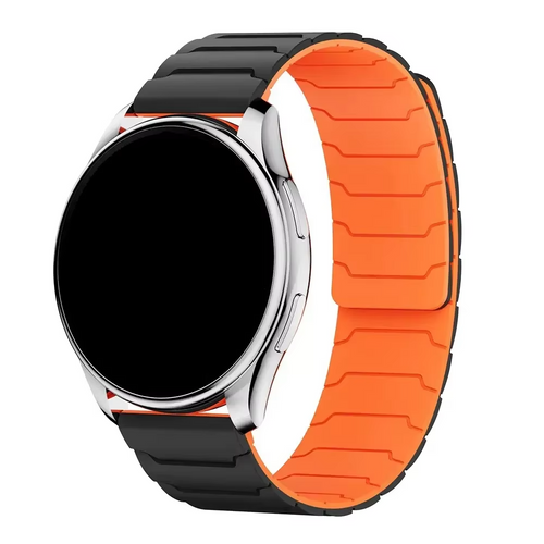 20mm 22mm Magnetic Silicone Watch Strap - Quick Release Band for Samsung Galaxy - product image 2