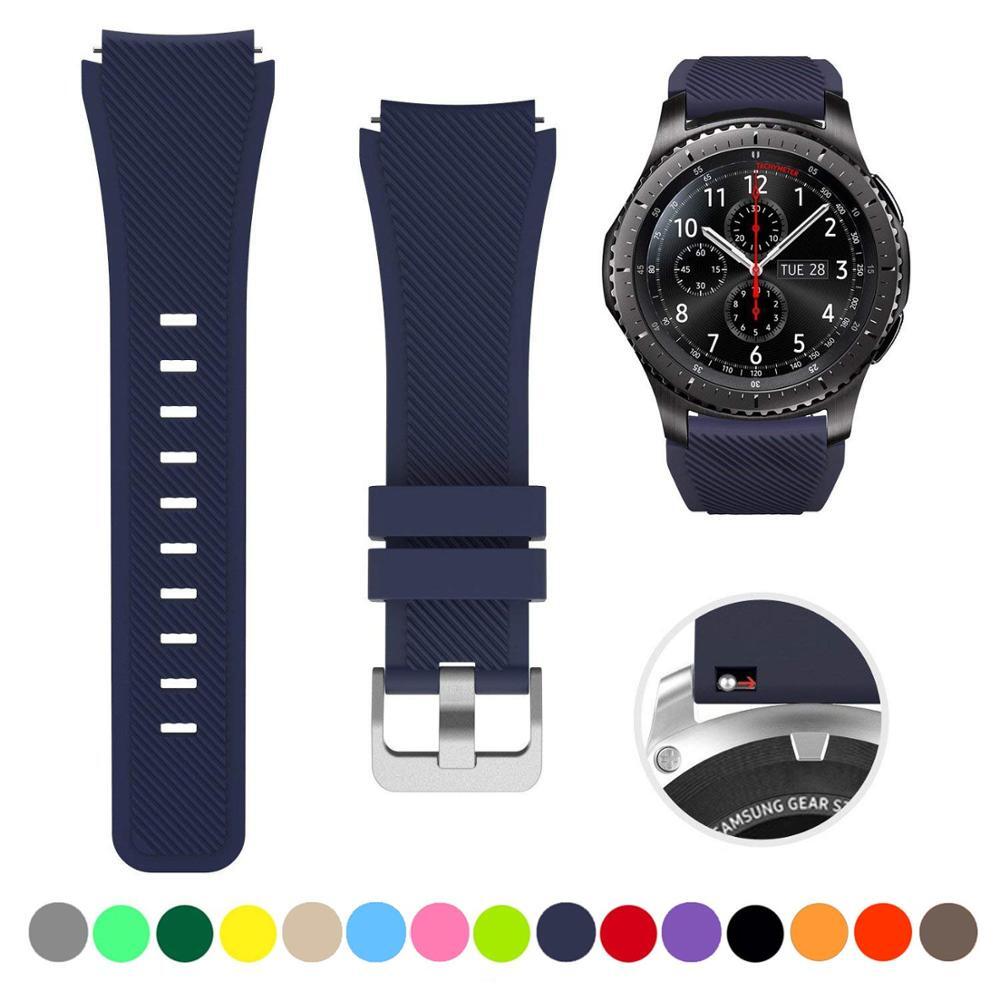 Watch Strap for Huami Amazfit GTS Mini Bip 3 GTS 2E 20mm Rugged Design Silicone - product image 2