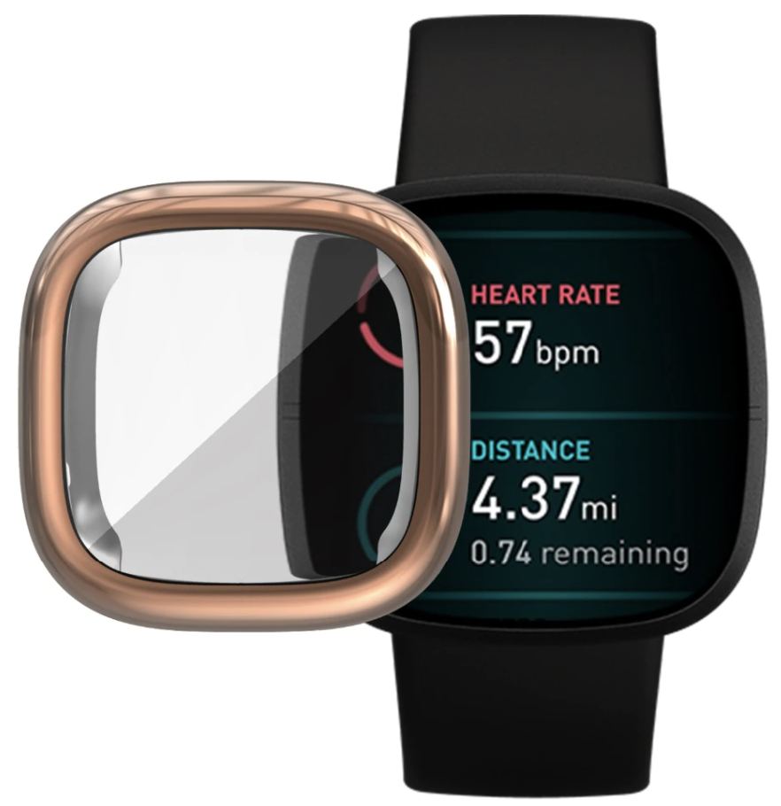 for Fitbit Versa 3 / Sense Screen Protector TPU Case Watch Full Cover 360 Shell - product image 18