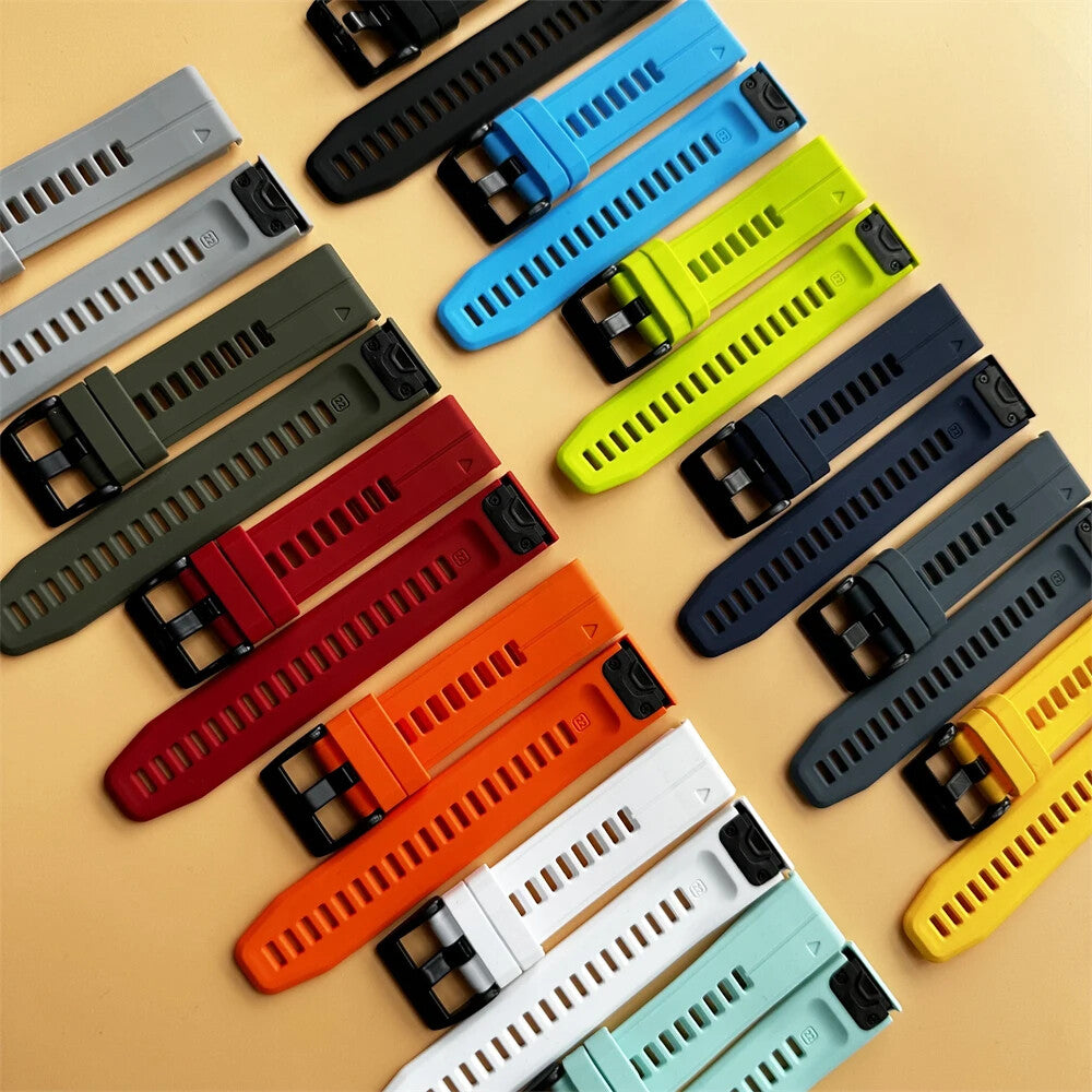 Premium Soft Silicone Garmin Fenix Strap QuickFit 22mm / 26mm – Ultra Comfort - product image 4