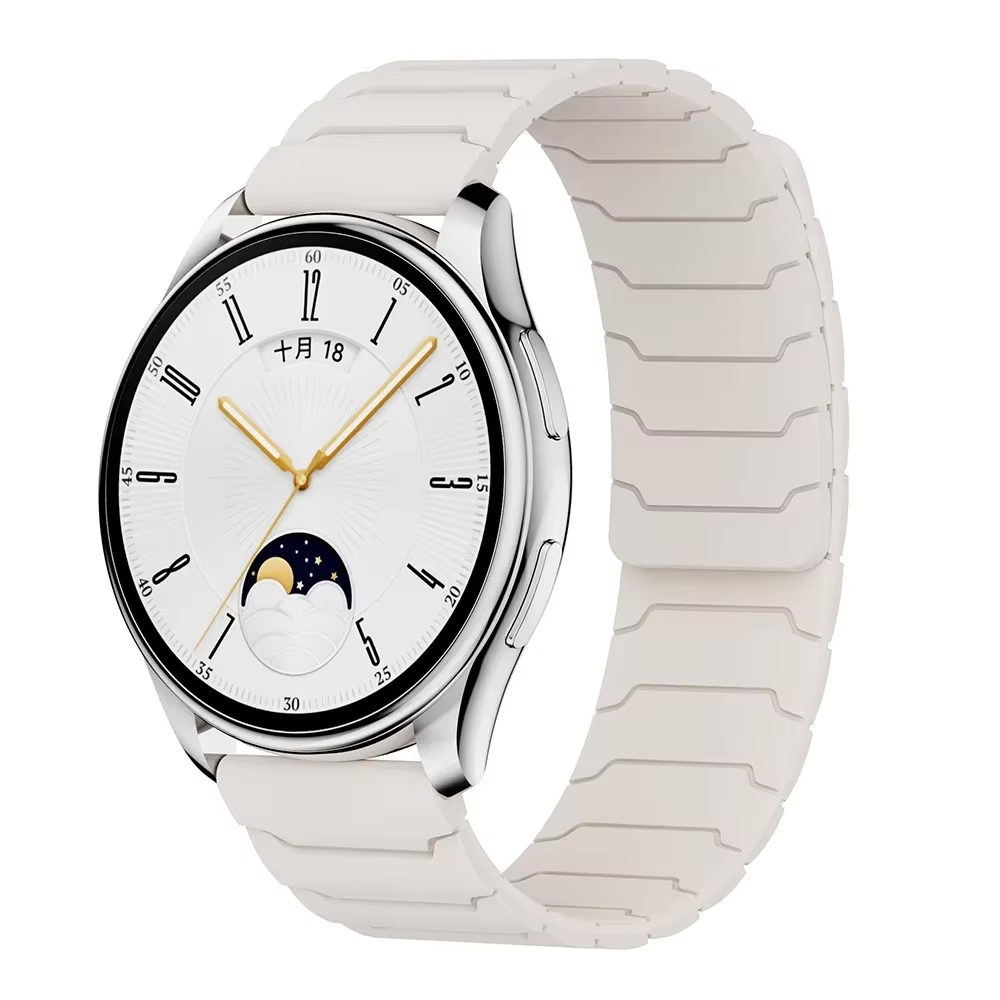 20mm 22mm Magnetic Silicone Watch Strap Quick Release Band for Samsung Huawei - product image 33