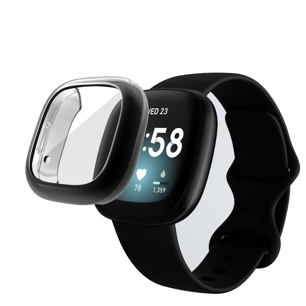 for Fitbit Versa 3 / Sense Screen Protector TPU Case Watch Full Cover 360 Shell - product image 9