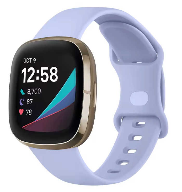 Watch Strap for Fitbit Versa 4 / 3, Sense 1 / 2 Soft Silicone Sports Wrist Band - product image 29