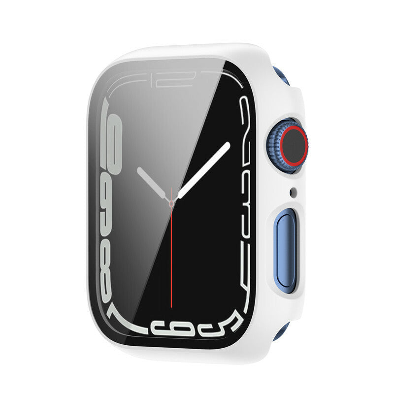 Case & Tempered Glass Screen Protector for Apple Watch Series 7 41mm 45mm 2 in 1 - product image 4