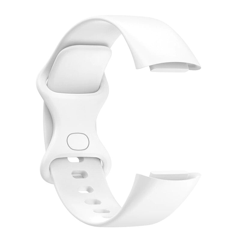 Strap for Fitbit Charge 6 / Charge 5 Watch Soft Silicone Sports Band Luxury Soft - product image 4