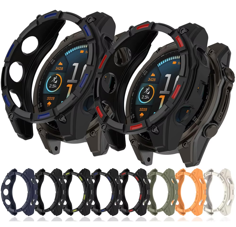Case for Garmin Fenix 8 / Solar 51mm 47mm 43mm TPU Shockproof Bumper Protective - product image 1