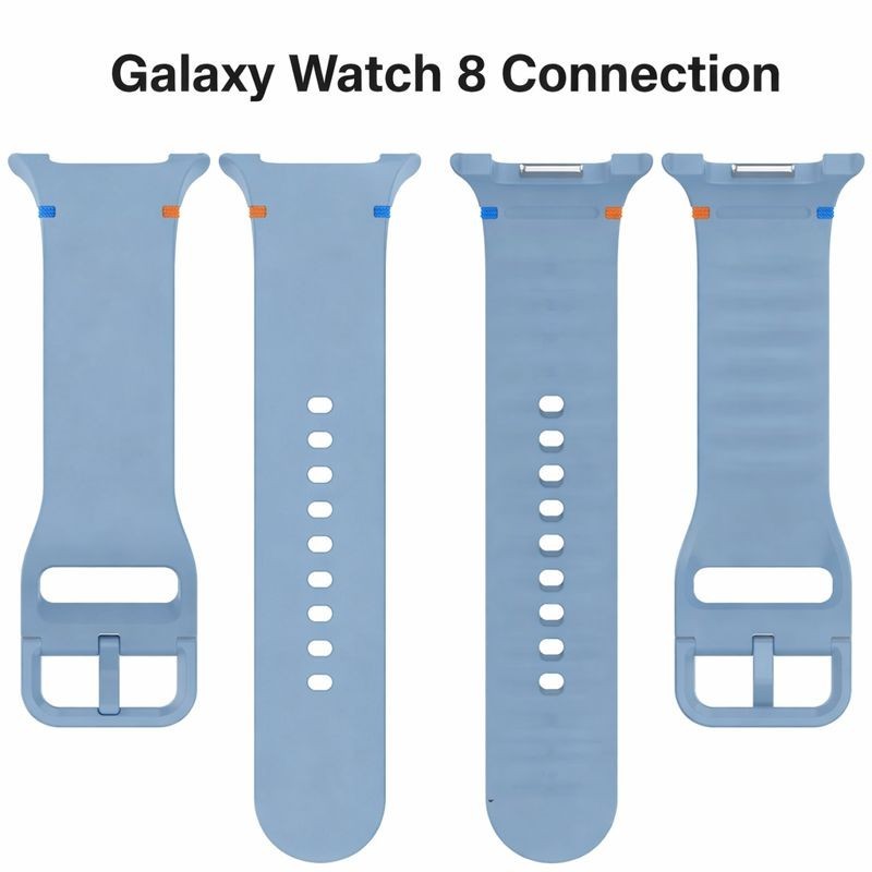 Strap for Samsung Galaxy Watch 9 8 7 6 5 4 40 / 44mm Classic Silicone Band 20mm - product image 4