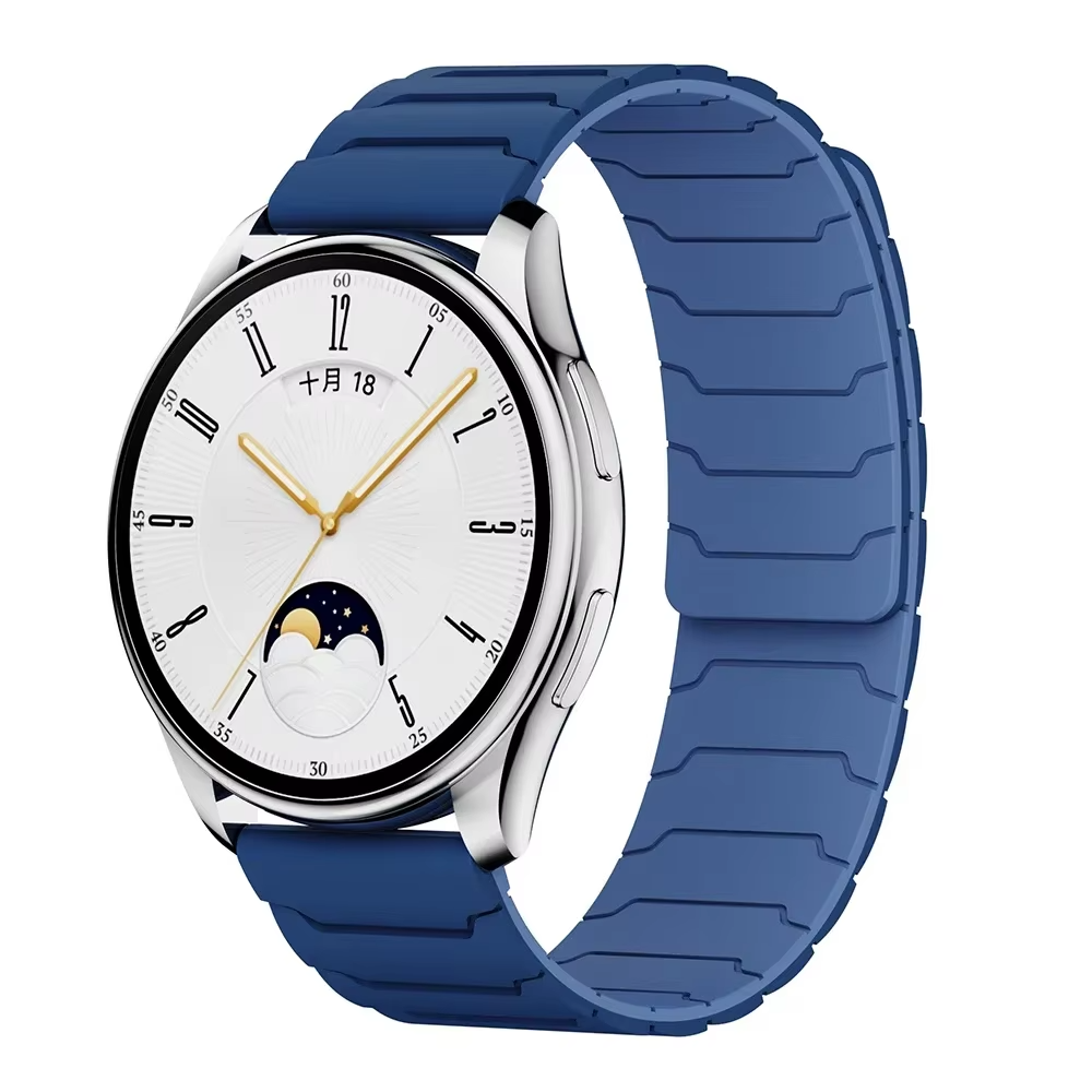 20mm 22mm Magnetic Silicone Watch Strap Quick Release Band for Huawei Smartwatch - product image 23