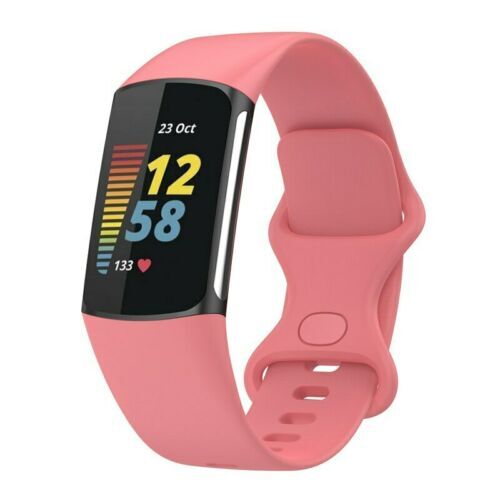 Strap for Fitbit Charge 6 / Charge 5 Watch Soft Silicone Sports Band Luxury Soft - product image 6