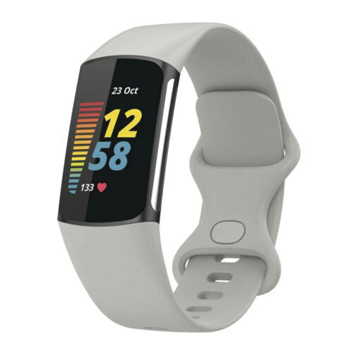 Strap for Fitbit Charge 6 / Charge 5 Watch Soft Silicone Sports Band Luxury Soft - product image 22