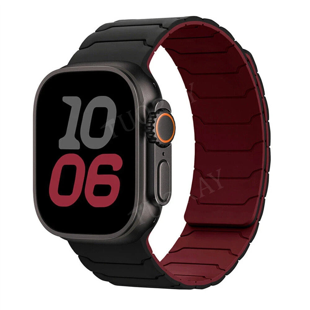 Magnetic Silicone Strap Band for Apple Watch Series 11 10 9 8 7 6 5 SE Ultra - product image 31