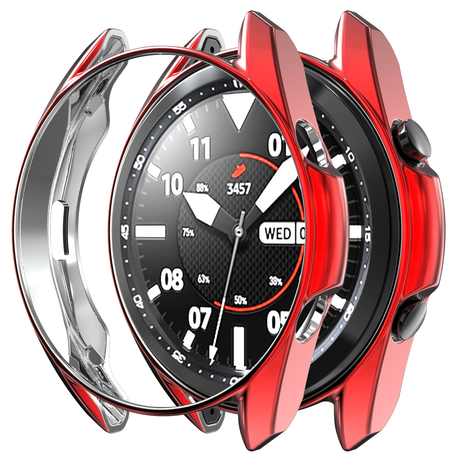 Case for Samsung Galaxy Watch 3 41mm 45mm Cover Glass Screen Protector TPU UK - product image 33