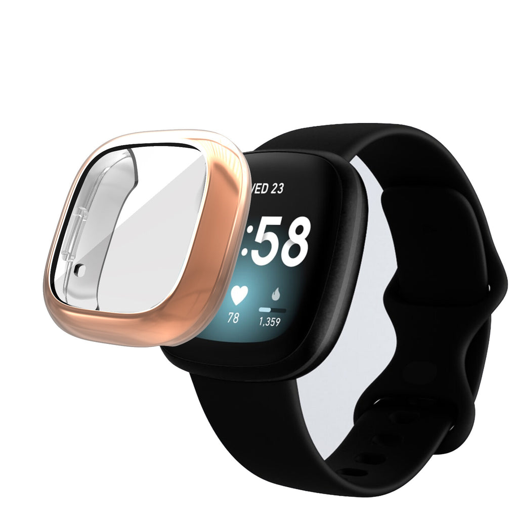 for Fitbit Versa 3 / Sense Screen Protector TPU Case Watch Full Cover 360 Shell - product image 2