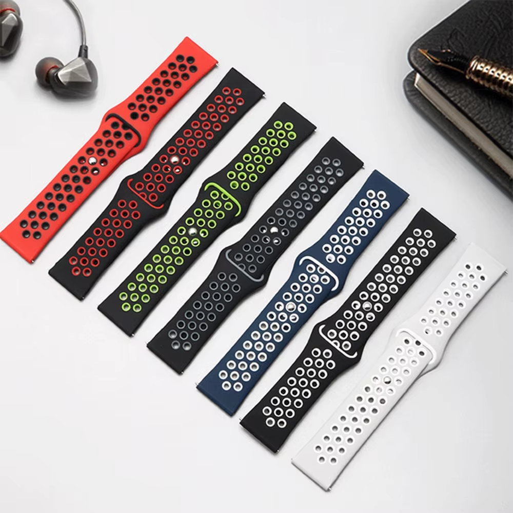 Silicone Strap for Samsung Galaxy Watch 3-8 | 20mm / 22mm Sport | Soft & Breathable - product image 14