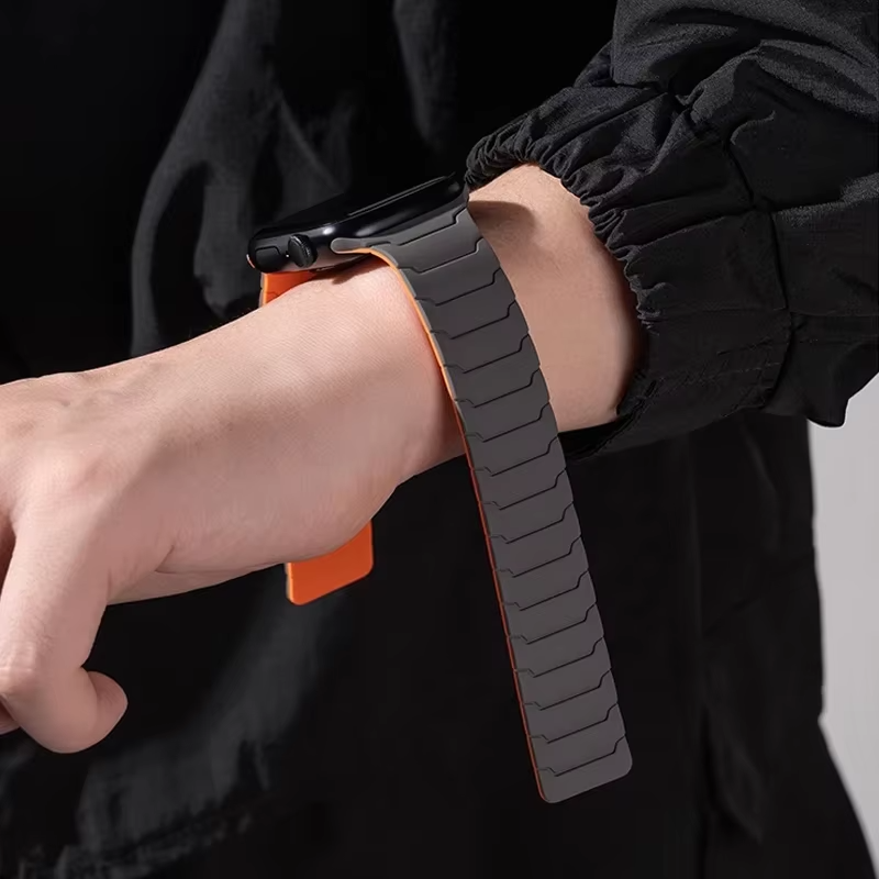 Magnetic Silicone Strap Band for Apple Watch Series 11 10 9 8 7 6 5 SE Ultra - product image 3