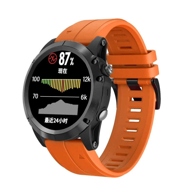 Premium Soft Silicone Garmin Fenix Strap QuickFit 22mm / 26mm – Ultra Comfort - product image 11